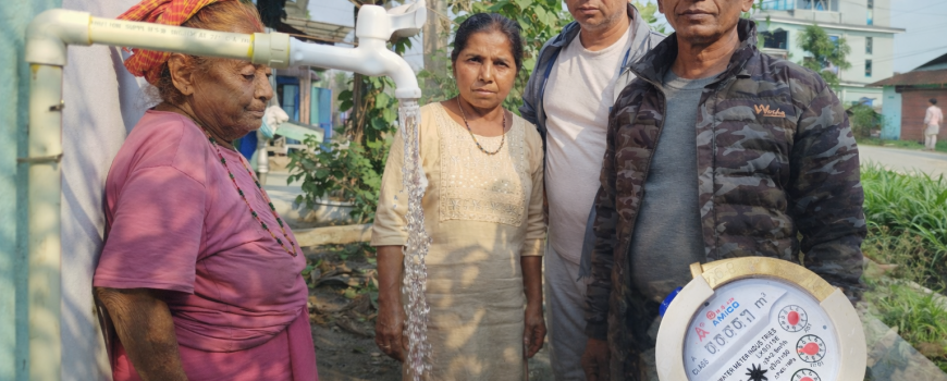 “खानेपानीलाई ६ कट्ठा जग्गा दानदेखि बिपन्नलाई निशुल्क धारा जडानसम्म: थापाको उदाहरणीय मानवसेवा”