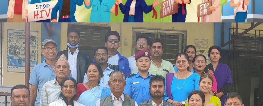 एचआईभीप्रति लान्छना न्यूनीकरणका लागि पथरियामा बहु-सरोकारवालाको साझा पहल