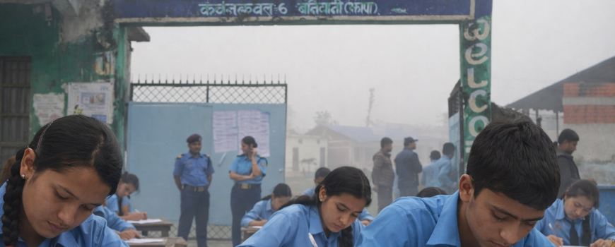 देशभर एसईई सुरु : ५७३ परीक्षार्थी कचनकवलमा सहभागी, केन्द्रमै उत्तरपुस्तिका परीक्षणको नयाँ अभ्यास